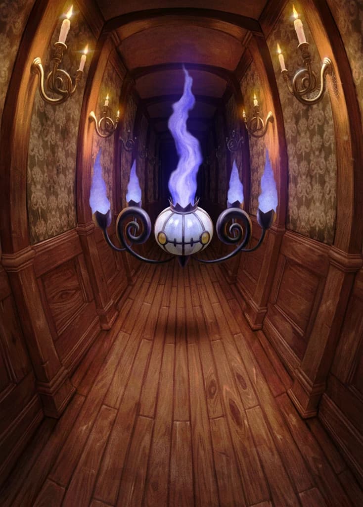Chandelure full art (Pokémon TCG Pocket)