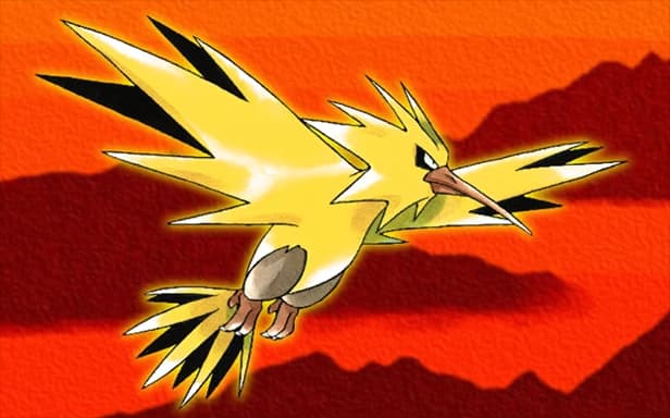 Zapdos full art (Pokémon TCG Pocket)