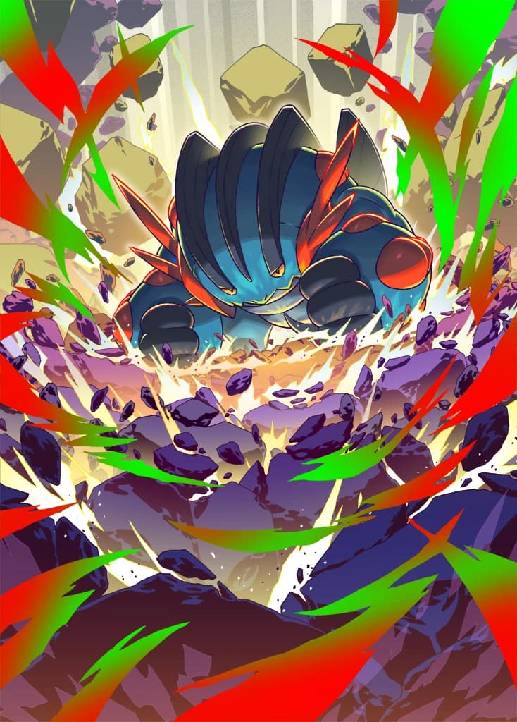 Mega-Swampert ex full art (Pokémon TCG Pocket)