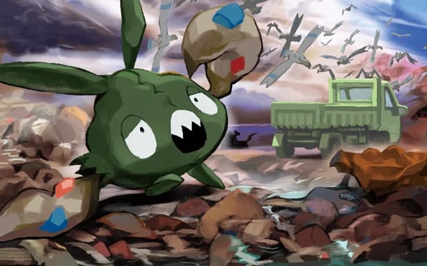 Trubbish full art (Pokémon TCG Pocket)