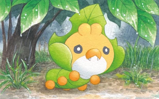 Sewaddle full art (Pokémon TCG Pocket)