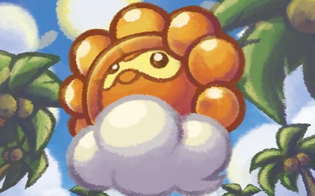 Castform Sunny Form (Pulsing Aura #24/234, 1-Diamond) | Pokmon TCG Pocket