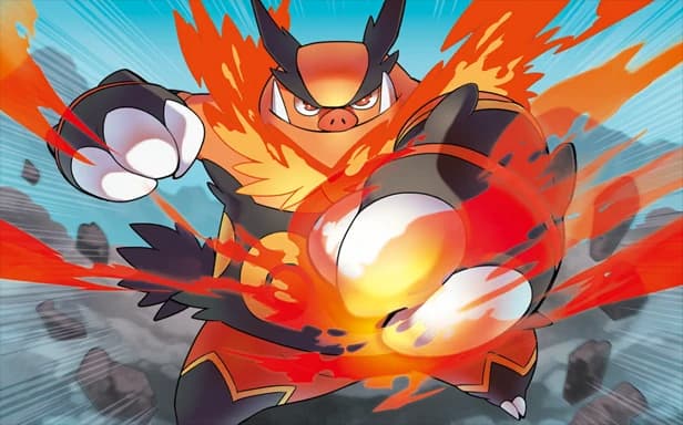 Emboar full art (Pokémon TCG Pocket)