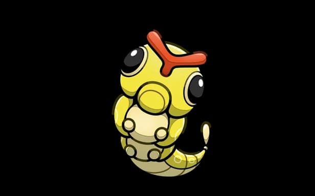 Caterpie full art (Pokémon TCG Pocket)