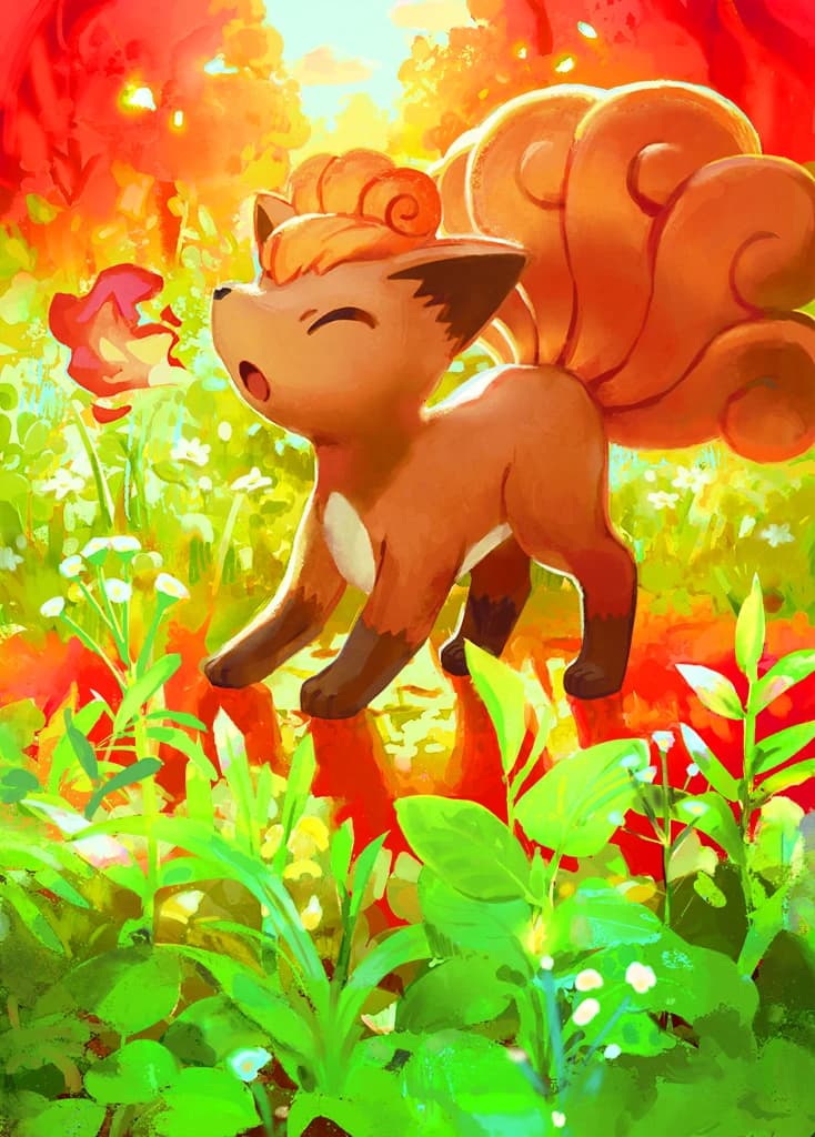 Vulpix full art (Pokémon TCG Pocket)