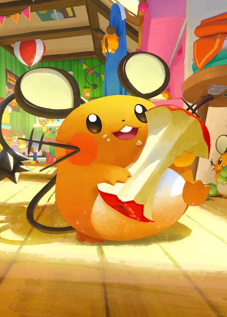 Dedenne ex full art (Pokémon TCG Pocket)