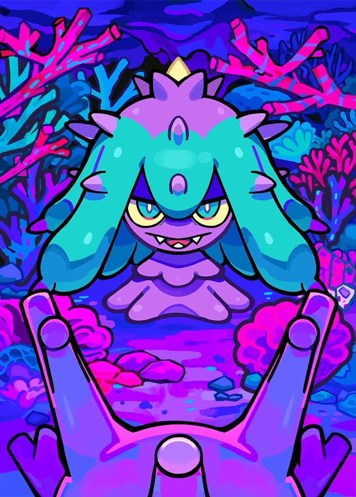 Mareanie full art (Pokémon TCG Pocket)
