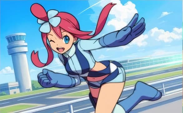 Skyla full art (Pokémon TCG Pocket)
