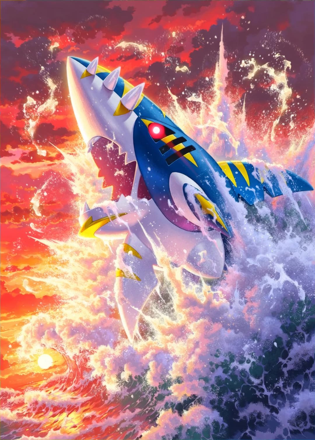 Mega Sharpedo ex full art (Pokémon TCG Pocket)
