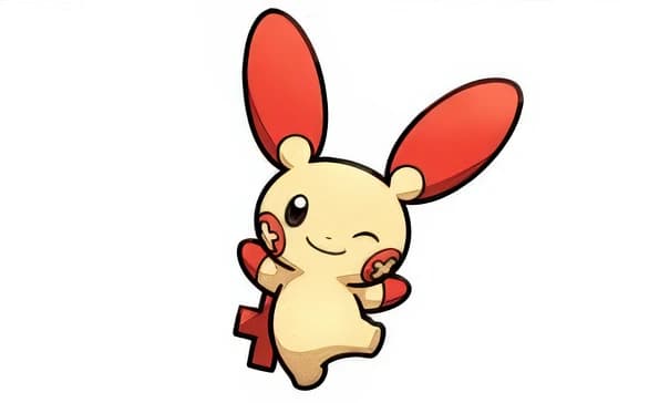 Plusle full art (Pokémon TCG Pocket)