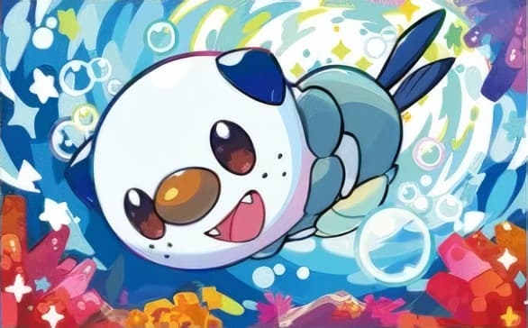 Oshawott full art (Pokémon TCG Pocket)