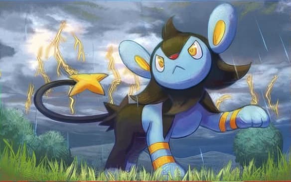 Luxio full art (Pokémon TCG Pocket)