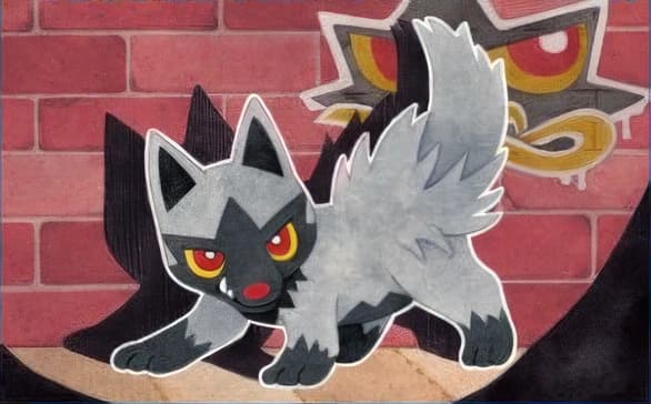 Poochyena full art (Pokémon TCG Pocket)