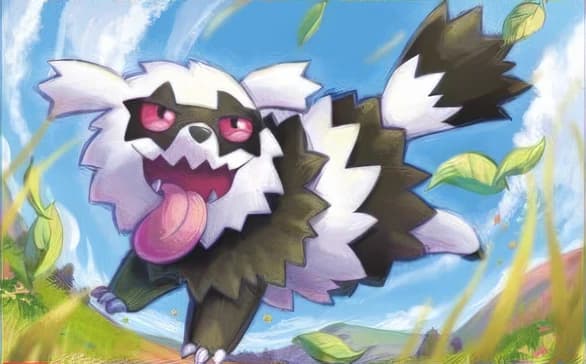 Galarian Zigzagoon full art (Pokémon TCG Pocket)