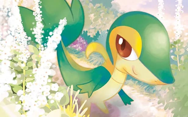 Snivy full art (Pokémon TCG Pocket)