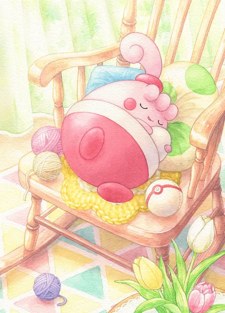 Happiny full art (Pokémon TCG Pocket)