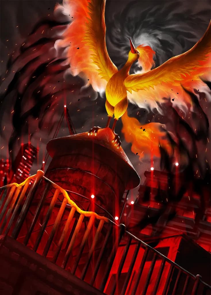 Team Rocket's Moltres ex full art (Pokémon TCG Pocket)