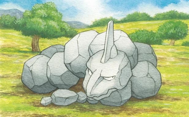 Onix full art (Pokémon TCG Pocket)