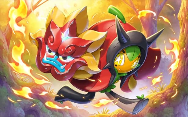 Ogerpon Masque du Fourneau full art (Pokémon TCG Pocket)