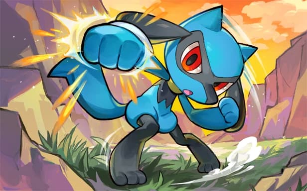 Riolu full art (Pokémon TCG Pocket)