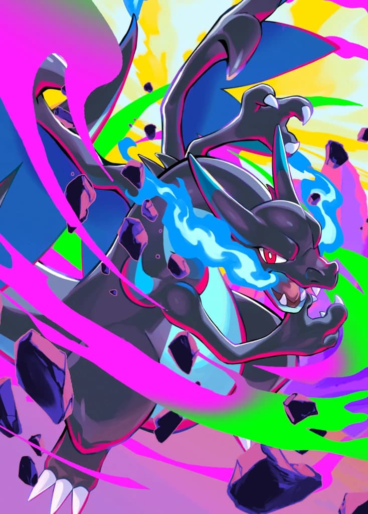 Méga-Dracaufeu X-ex full art (Pokémon TCG Pocket)