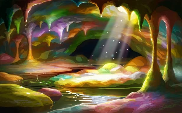 Grotte Arc-en-Ciel full art (Pokémon TCG Pocket)