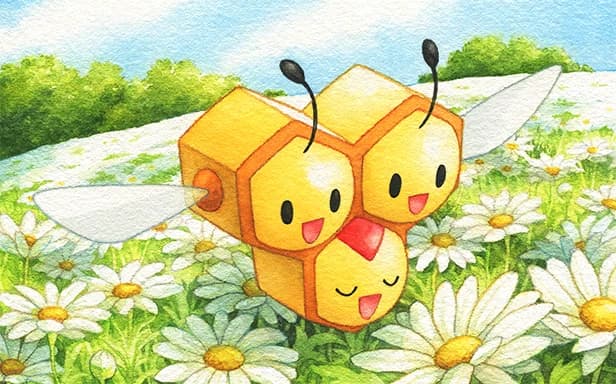 Combee full art (Pokémon TCG Pocket)