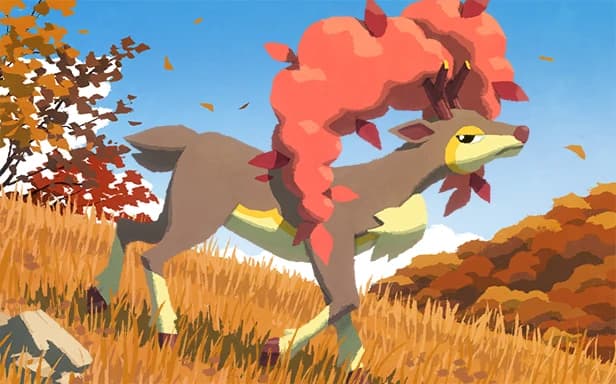 Sawsbuck full art (Pokémon TCG Pocket)