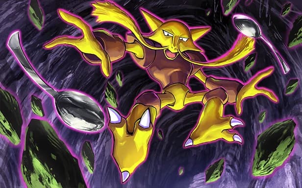 Alakazam full art (Pokémon TCG Pocket)