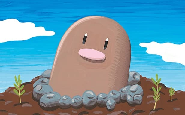 Diglett full art (Pokémon TCG Pocket)