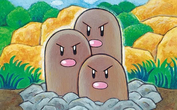 Dugtrio full art (Pokémon TCG Pocket)