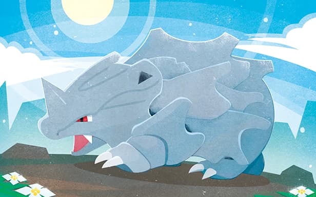 Rhyhorn full art (Pokémon TCG Pocket)