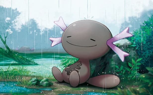 Paldean Wooper full art (Pokémon TCG Pocket)