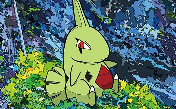 Larvitar full art (Pokémon TCG Pocket)