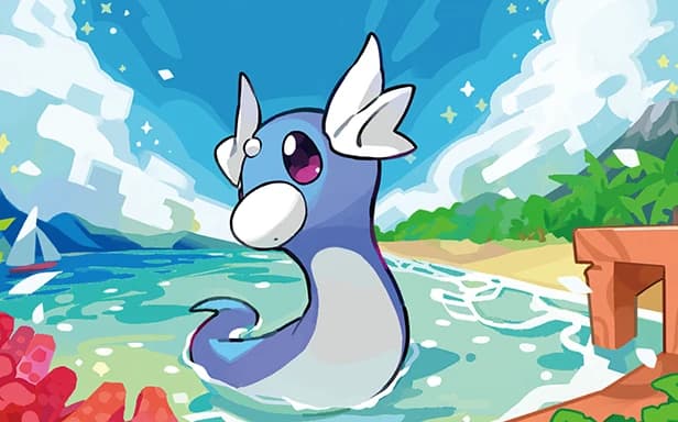 Dratini full art (Pokémon TCG Pocket)