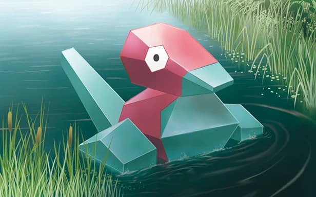 Porygon full art (Pokémon TCG Pocket)