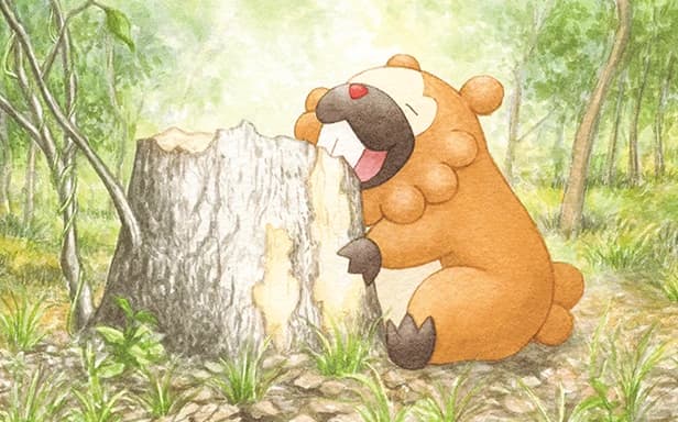 Bidoof full art (Pokémon TCG Pocket)