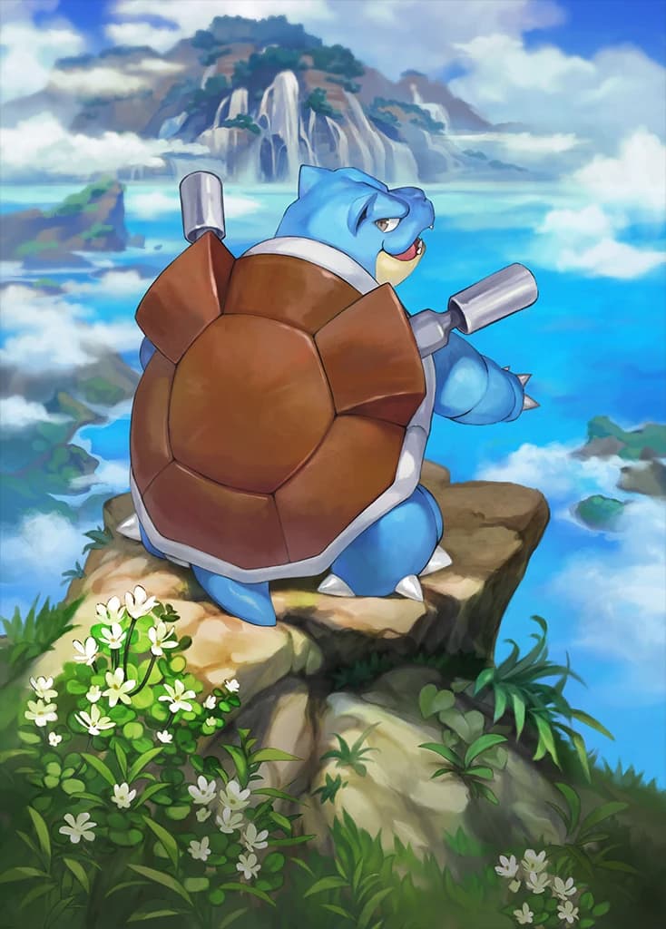 Blastoise full art (Pokémon TCG Pocket)