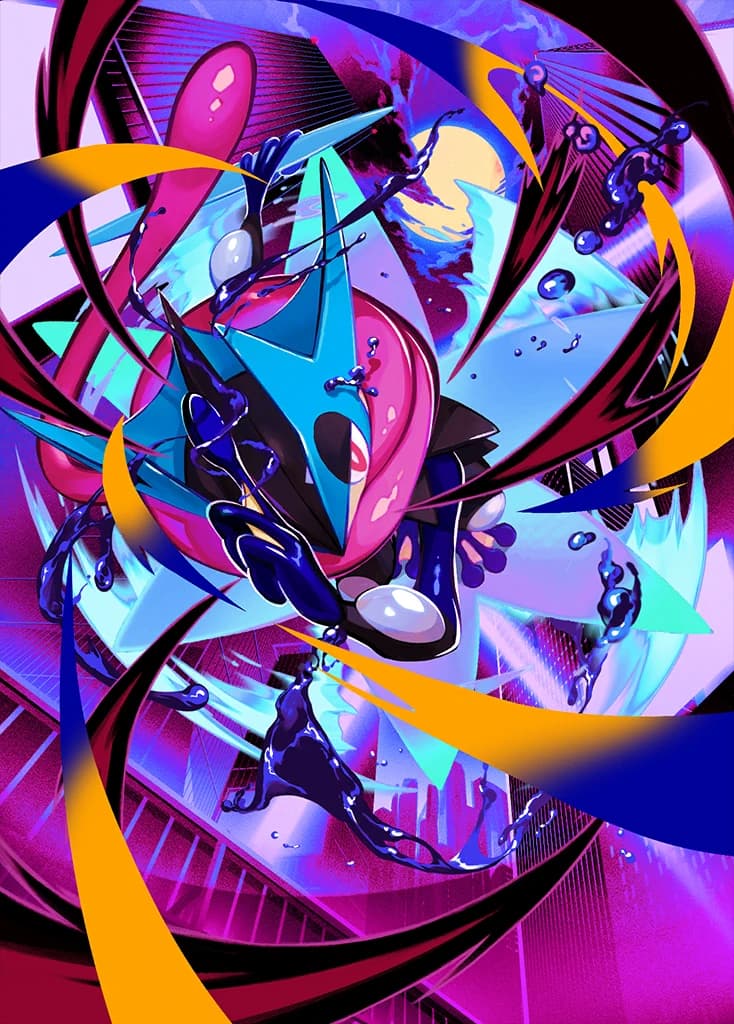 Mega Greninja ex full art (Pokémon TCG Pocket)