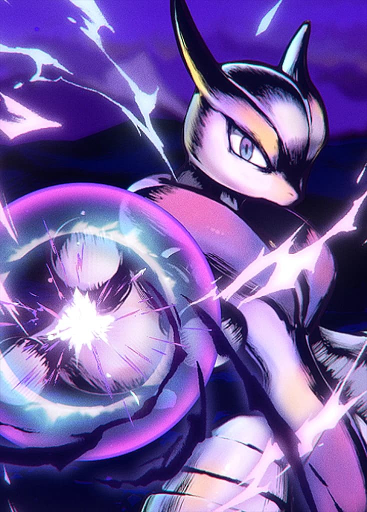 Mega Mewtwo X ex full art (Pokémon TCG Pocket)