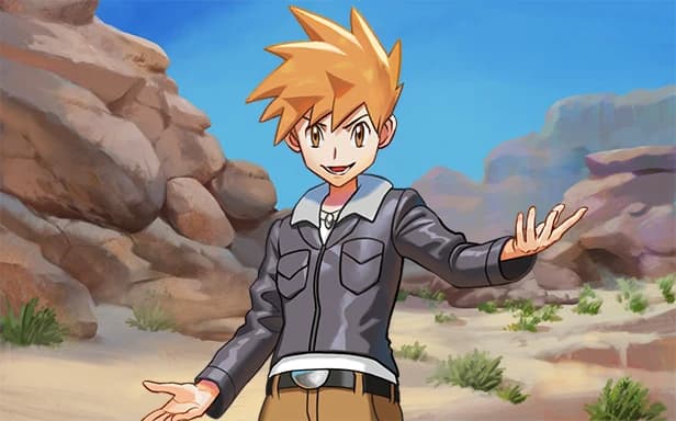 Blue’s Provocation full art (Pokémon TCG Pocket)