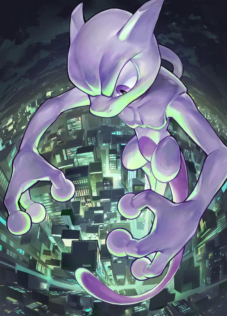Mewtwo full art (Pokémon TCG Pocket)