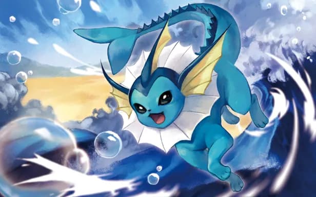 Vaporeon full art (Pokémon TCG Pocket)
