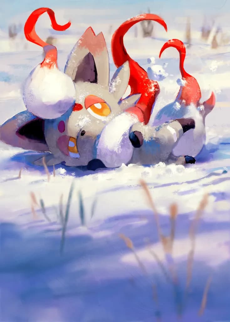 Zorua de Hisui full art (Pokémon TCG Pocket)