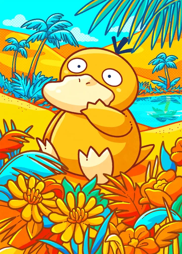 Psyduck full art (Pokémon TCG Pocket)
