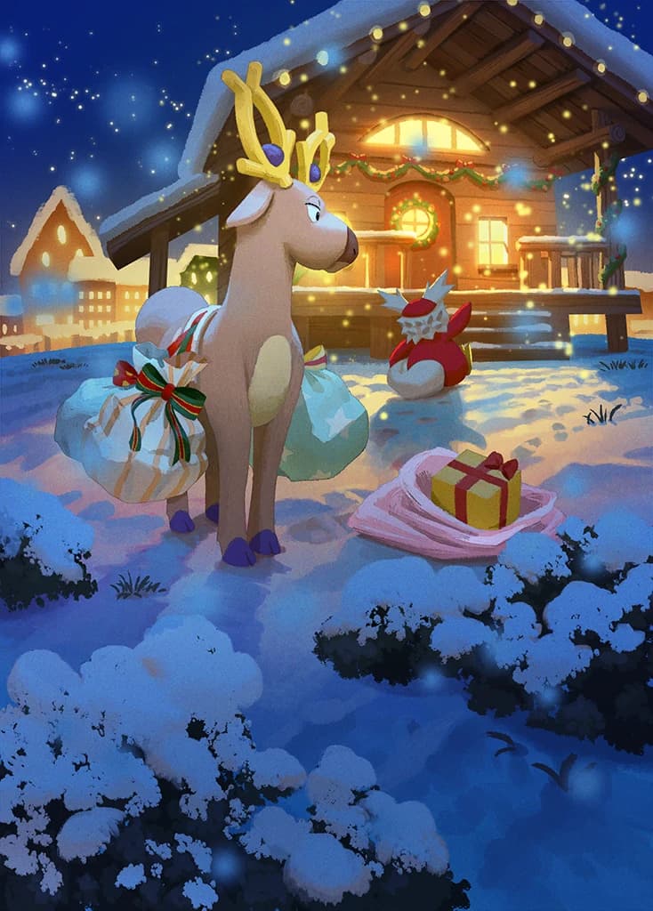 Stantler full art (Pokémon TCG Pocket)