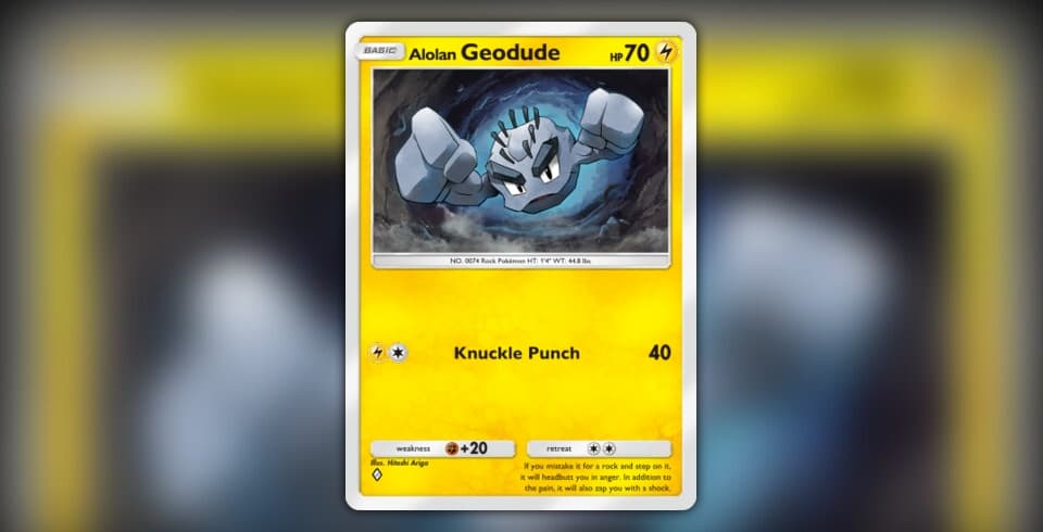 Geodude de Alola