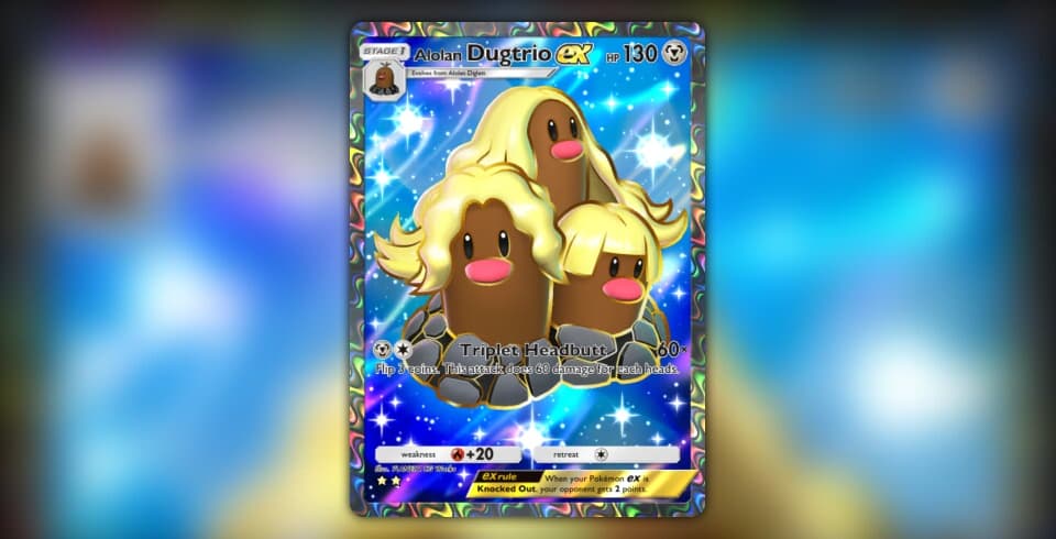 Dugtrio de Alola ex