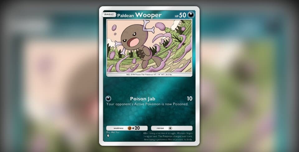 Wooper de Paldea