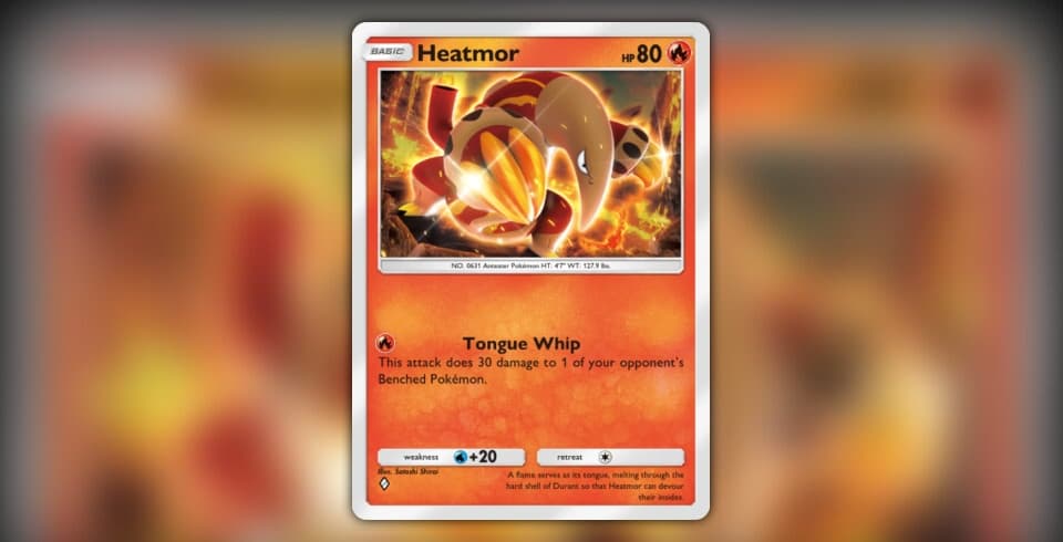 pokemon card heatmor Heatmor | Sword & Shield